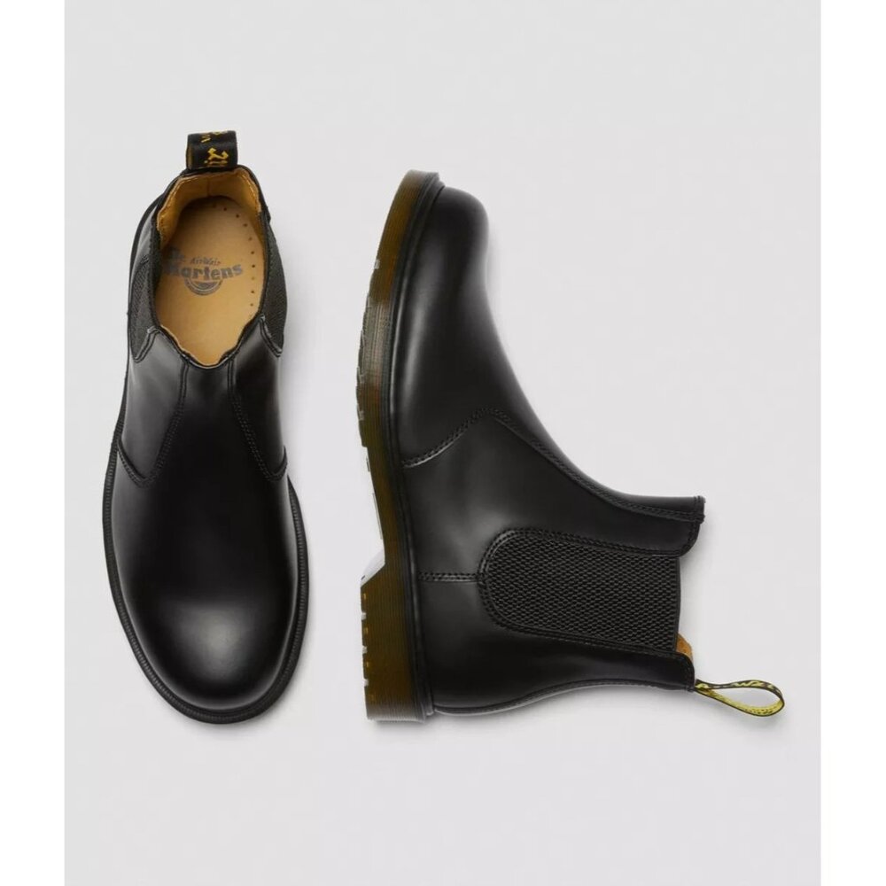 Dr. Martens 2976 Smooth Leather Chelsea Boots - US Women's Sz 5 Black 11853001 - Picture 6 of 8